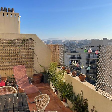 4 Personnes Appart 60 M2 Terrasse 35M2 Sejour Sud 2 Vraies Chambres Gare Saint-Charles Universite Marselha Exterior foto